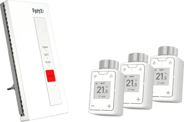 FRITZ! BUAVM01 Smart Gateway + 3 db DECT 302 Radiátor termosztát - Fehér
