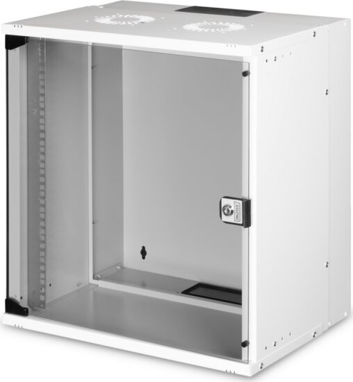 Digitus 19" Fali IT Rack Szekrény 12U 540x400mm - Világosszürke