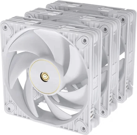 ASUS ProArt PF120 120mm PWM Rendszerhűtő ventilátor 3db - Fehér