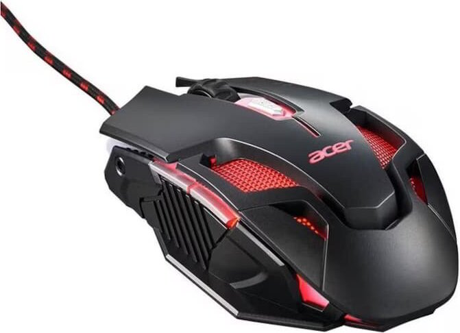 Acer Nitro II Vezetékes RGB Gaming Egér - Fekete