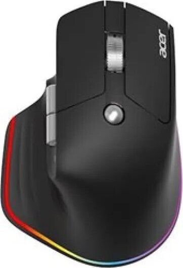 Acer Easy Fit Bluetooth + RF Wireless RGB Egér - Fekete