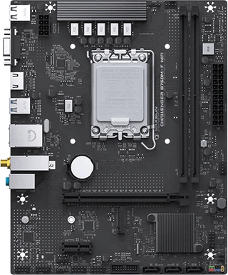 Maxsun Intel MS-CHALLENGER B760M-F WIFI DDR4 LGA1700 mATX Alaplap