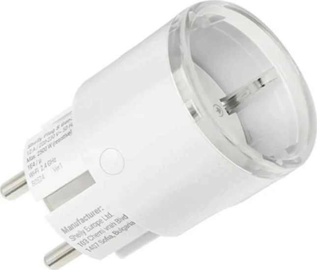 Shelly BUSHWB2 Okos konnektor dugalj és elosztó készlet fogyasztásmérővel (3db/csomag)