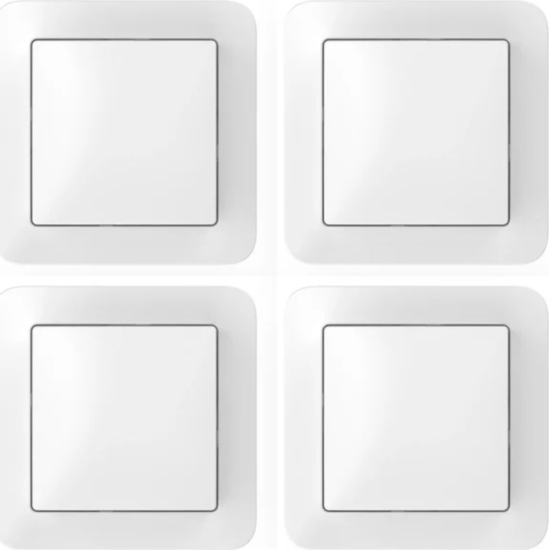 Bosch 8750002834 Fali kapcsoló készlet intelligens aktuátorokhoz (4 db / csomag) - Fehér