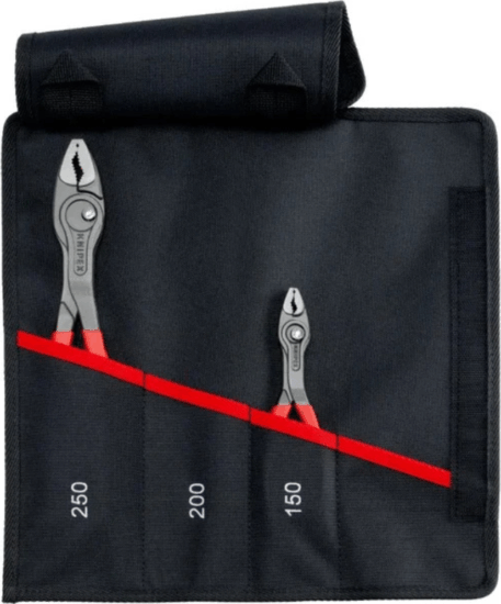 Knipex 00 19 61 V02 TwinGrip Fogókészlet Feltekerhető táskában (2db/csomag)
