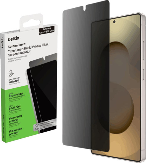 Belkin Titan SmartShield Privasy Displayschutz S26 Ultra OVB077hq Kijelzővédő Fólia