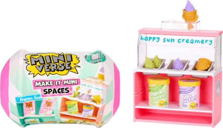 MGA Entertainment MGA"s Miniverse Spaces Furniture Mini Collection meglepetés tárgyak