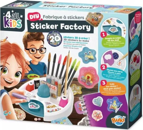 BUKI: Matrica készítő kreatív készlet