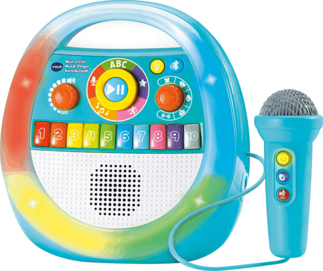 VTech Az első zenelejátszóm - Zenélő kareoke gép bébijáték