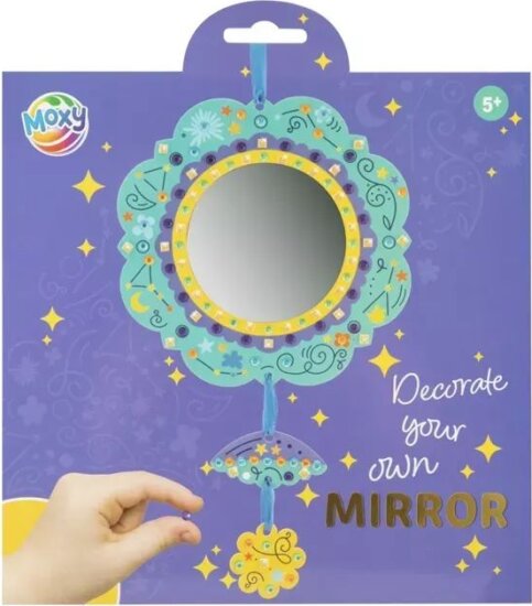 Grafix Moxy Tükör dekoráló készlet - Lila