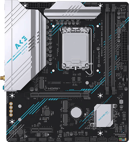 Maxsun Intel MS-B760M GAMING WIFI ACE D4 II DDR5 LGA1700 mATX Alaplap