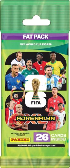 FIFA World Cup 26 Adrenalyn XL Gyűjthető focis kártyacsomag