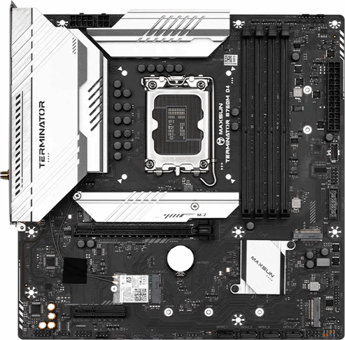 Maxsun Intel MS-TERMINATOR B760M D4 WIFI V2 DDR4 LGA1700 mATX Alaplap