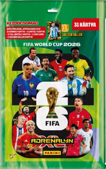 FIFA World Cup 26 Adenalyn XL Megakezdő kártyacsomag