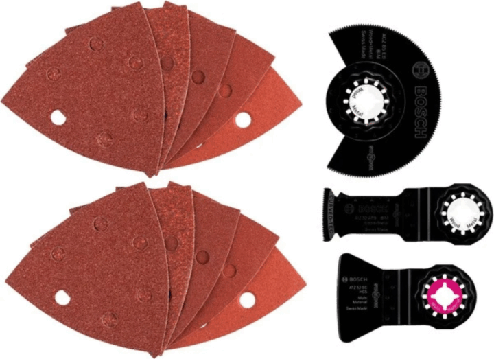 Bosch 2608661694 Multivágó Fűrész és csiszolólap készlet (13db / csomag)