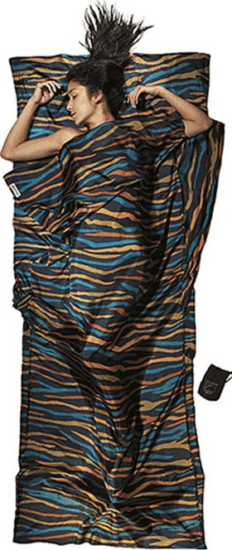 Cocoon ST67 Selyem Hálózsák bélés 220 x 90 cm - Színes