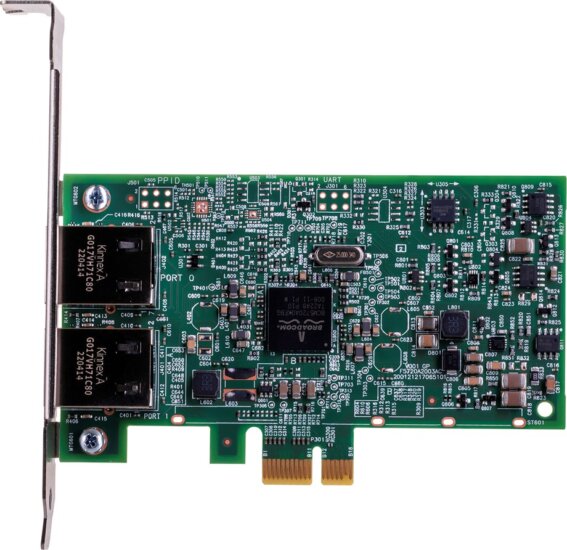 Broadcom BCM5720-2P Dual Port Gigabit Ethernet PCIe Hálózati kártya
