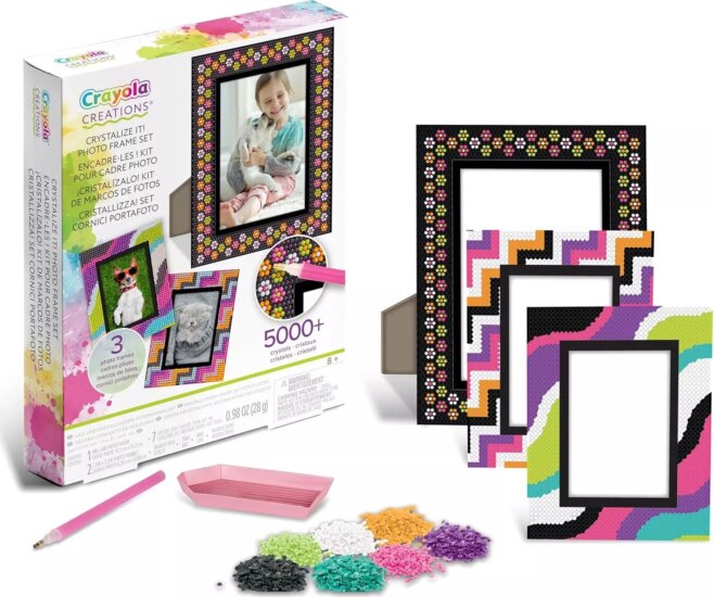 Crayola Creations Kristályos képkeretkészítő szett - Többféle