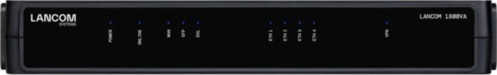 Lancom 1800VA 300 Mbps SD-WAN 4-portos Gateway - Fekete