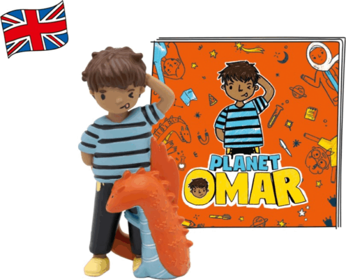 Tonies Planet Omar : Véletlenszerű baj Hangoskönyv figura - Angol