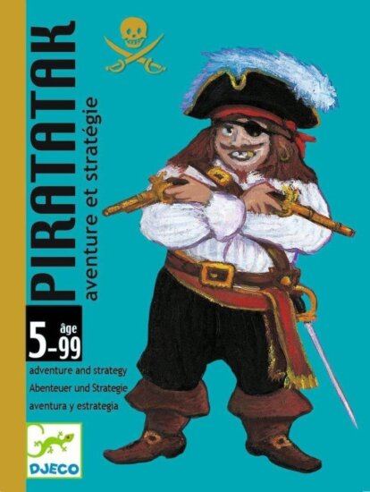 Djeco Piratatak - Kalóz csata kártyajáték