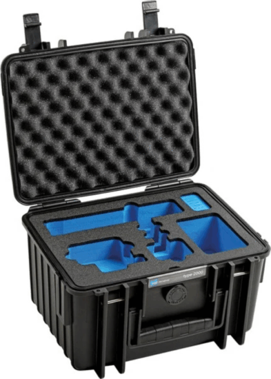 B&W Typ 2000 GoPro9 Kültéri Akciókamera Bőrönd - Fekete