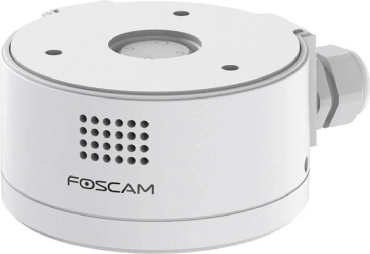 Foscam FABD4 Rozsdamentes acél Elosztódoboz D4Z térfigyelő kamerához Ø10,9cm - Fehér