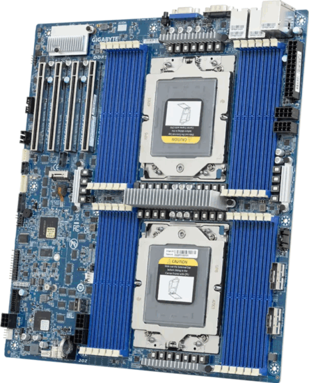 GIGABYTE MZ73-LM1 DDR5 Socket SP5 Extended ATX Alaplap