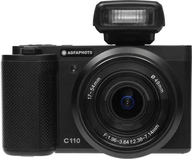 AgfaPhoto Realishot C110 3x Optikai Zoom 4K Fényképező