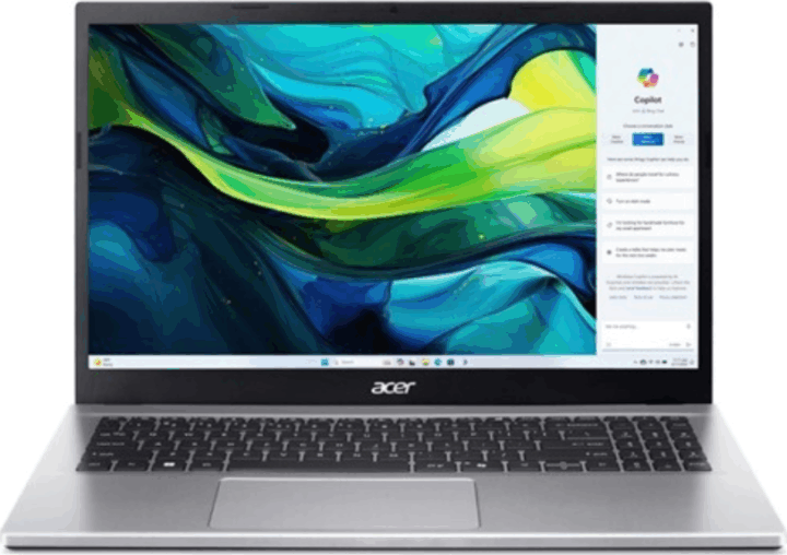 ACER Aspire Go AG15-42P-R9UT Laptop Ezüst (15.6" / AMD Ryzen 5 7430U / 16GB / 1TB SSD / DOS)