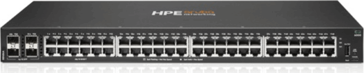 HPE Aruba Networking CX 6000 Smart Managed 52-port Gigabit Rack Switch