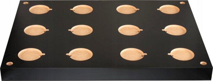 ab+ by Abert Tempo Resort 12 férőhelyes Wireless Asztali Lámpa Töltőállomás - Fekete