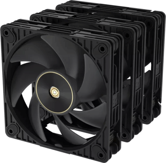 ASUS ProArt PF120 120mm PWM Rendszerhűtő ventilátor 3db - Fekete