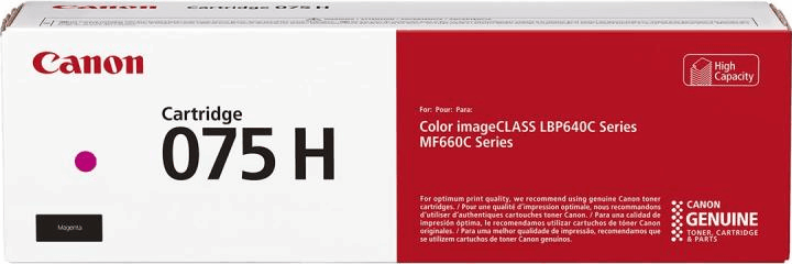 Canon 075H Eredeti Toner - Magenta