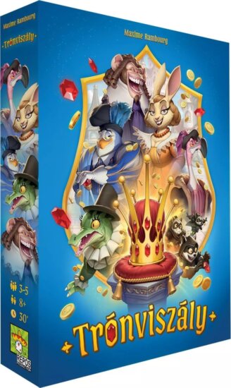 Gém Klub Trónviszály stratégiai társasjáték