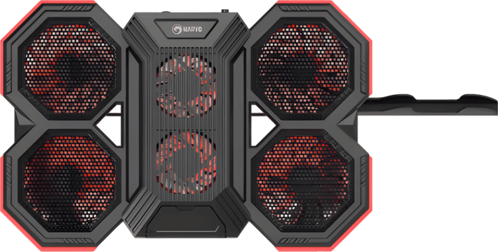 Marvo Atlas 60-FN-41 17" Notebook Hűtőpad - Fekete