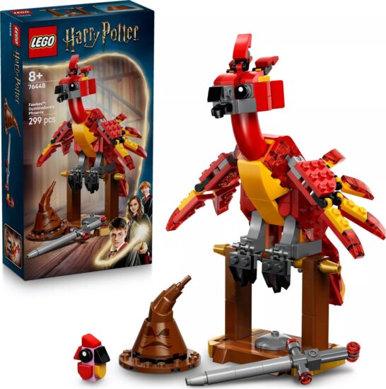 LEGO 76448 Harry Potter Fawkes - Dumbledore Főnixmadara LEGO 76448 Harry Potter Fawkes - Dumbledore Főnixmadara