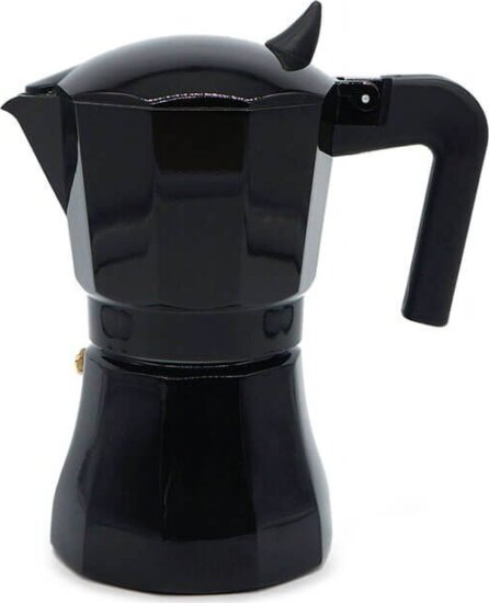 Maestro MR-1658 3 személyes Kotyogós kávéfőző - Fekete