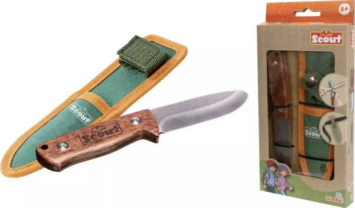 Simba Scout Játék faragókés védőtokban