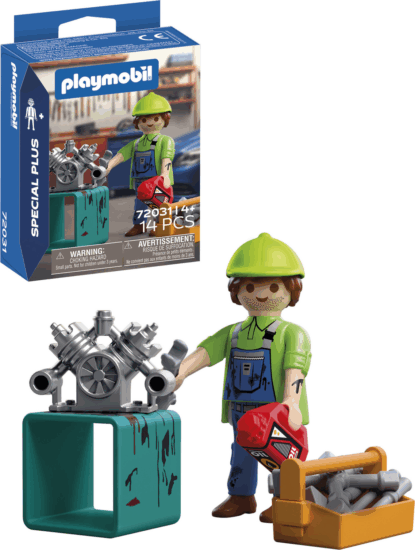 Playmobil 72031 Special Plus - Szerelő mester figura