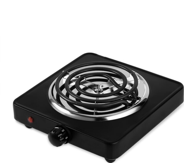 Maestro MR-770-1 Hordozható 1 zónás Elektromos főzőlap 1000W - Fekete