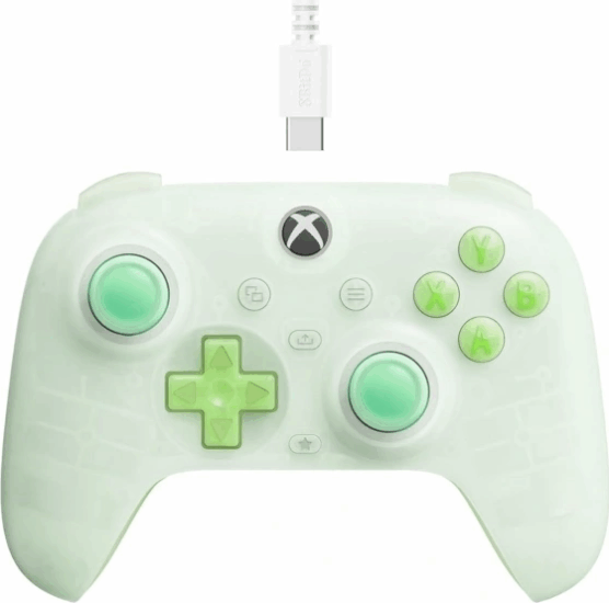 8Bitdo Ultimate Mini Official Hall-Effect vezetékes kontroller (Xbox Series X|S / Xbox One / PC) - Zöld