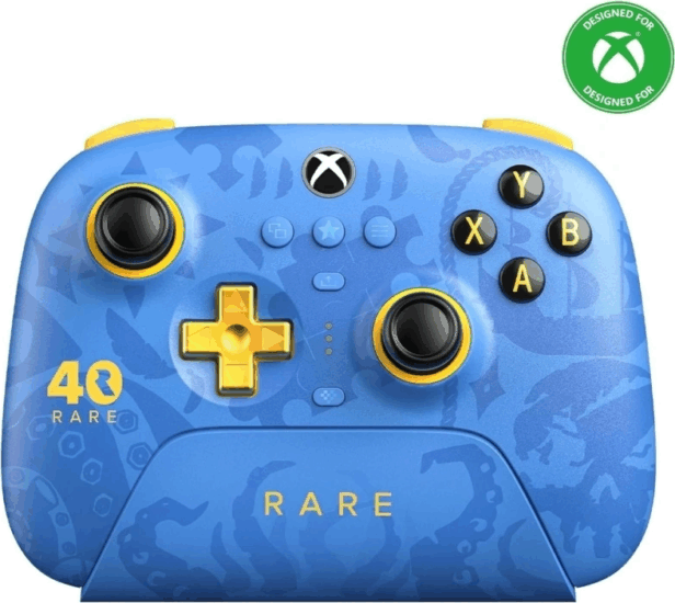 8Bitdo Ultimate 3-mode Mobil Hall-Effect Rare Edition vezeték nélküli kontroller (Xbox Series X|S / Xbox One / PC) - Kék