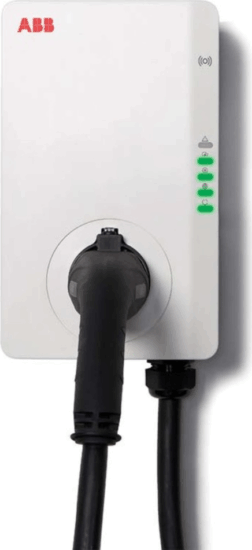 ABB Terra AC W22-G5-R-C-V2-0 lektromos autó fali töltő - Szürke (22kW - 32A / 5m Type-2)