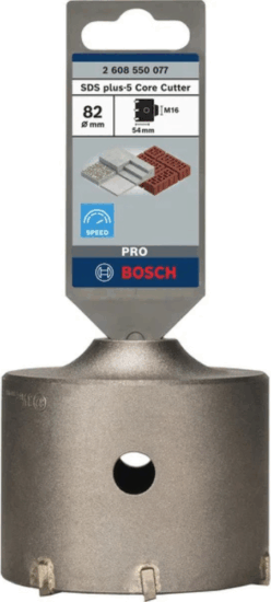 Bosch 2608550077 Pro SDS plus-5 Beton Magfúró Ø 82mm