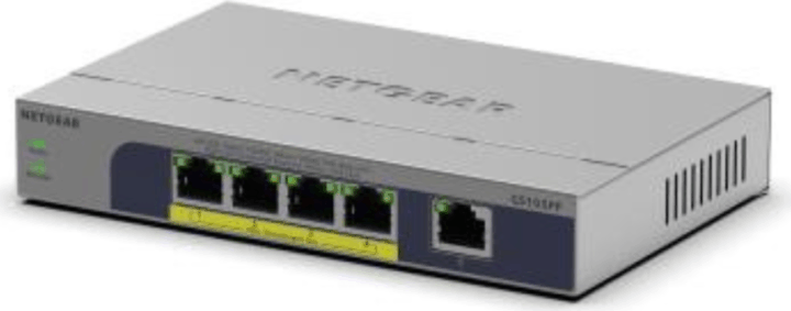 Netgear GS105EP-100EUS Smart Managed 5-port Gigabit PoE+ Asztali Switch