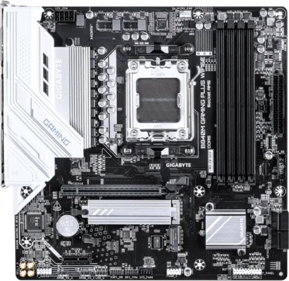 GIGABYTE B840M GAMING PLUS WIFI6E DDR5 AMD AM5 mATX Alaplap