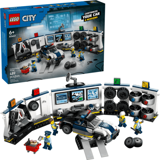 LEGO 60457 City - Rendőrségi szerelőműhely