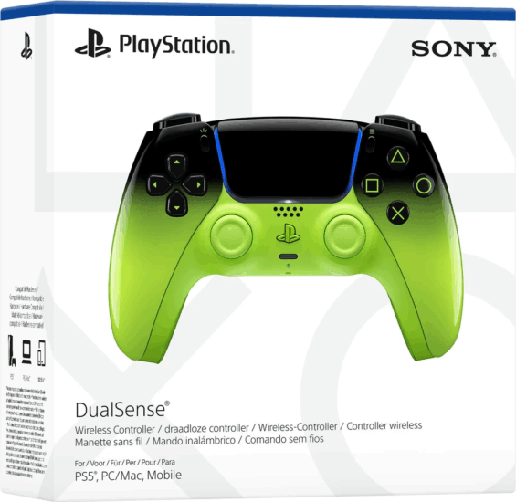 Sony DualSense Remix Green New Edition Wireless Kontroller - Zöld/Fekete (PS5)