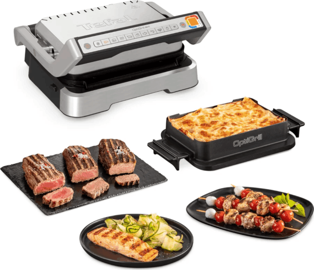 Tefal GC774D30 OptiGrill 4 az 1-ben Elektromos Asztali Grillsütő 2000 Watt - Fekete